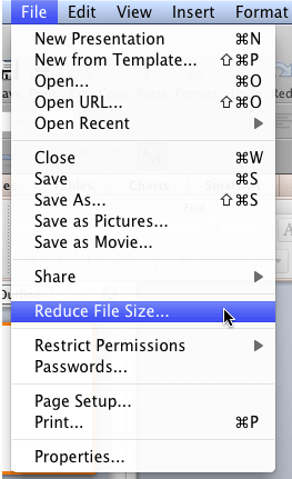 How To Reduce File Size In Powerpoint For Mac